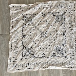 Madewell square scarf.